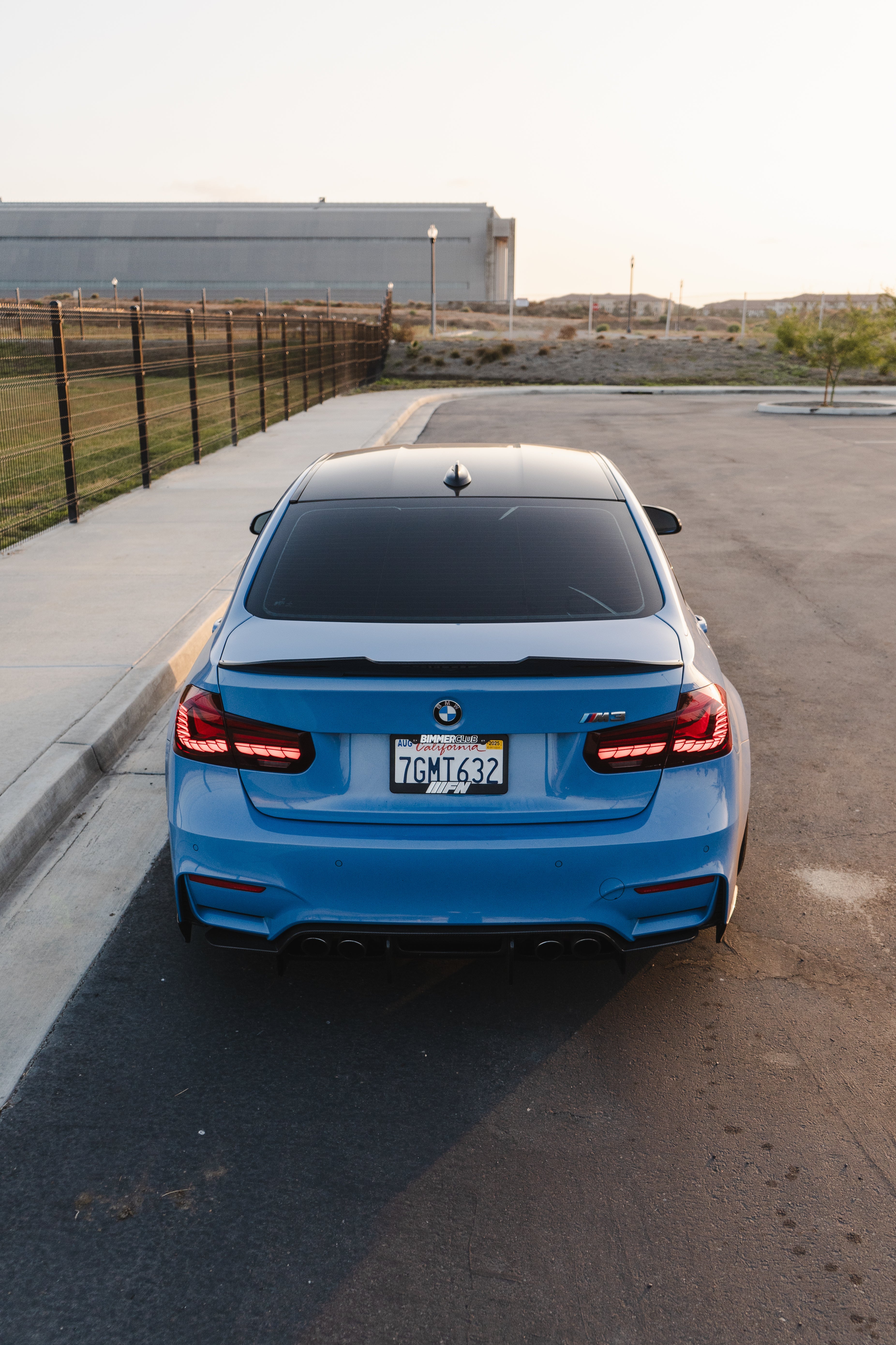 PSM Style High Kick Carbon Fiber Trunk Spoiler - BMW F80 M3 & F30 3 Series