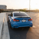 PSM Style High Kick Carbon Fiber Trunk Spoiler - BMW F80 M3 & F30 3 Series