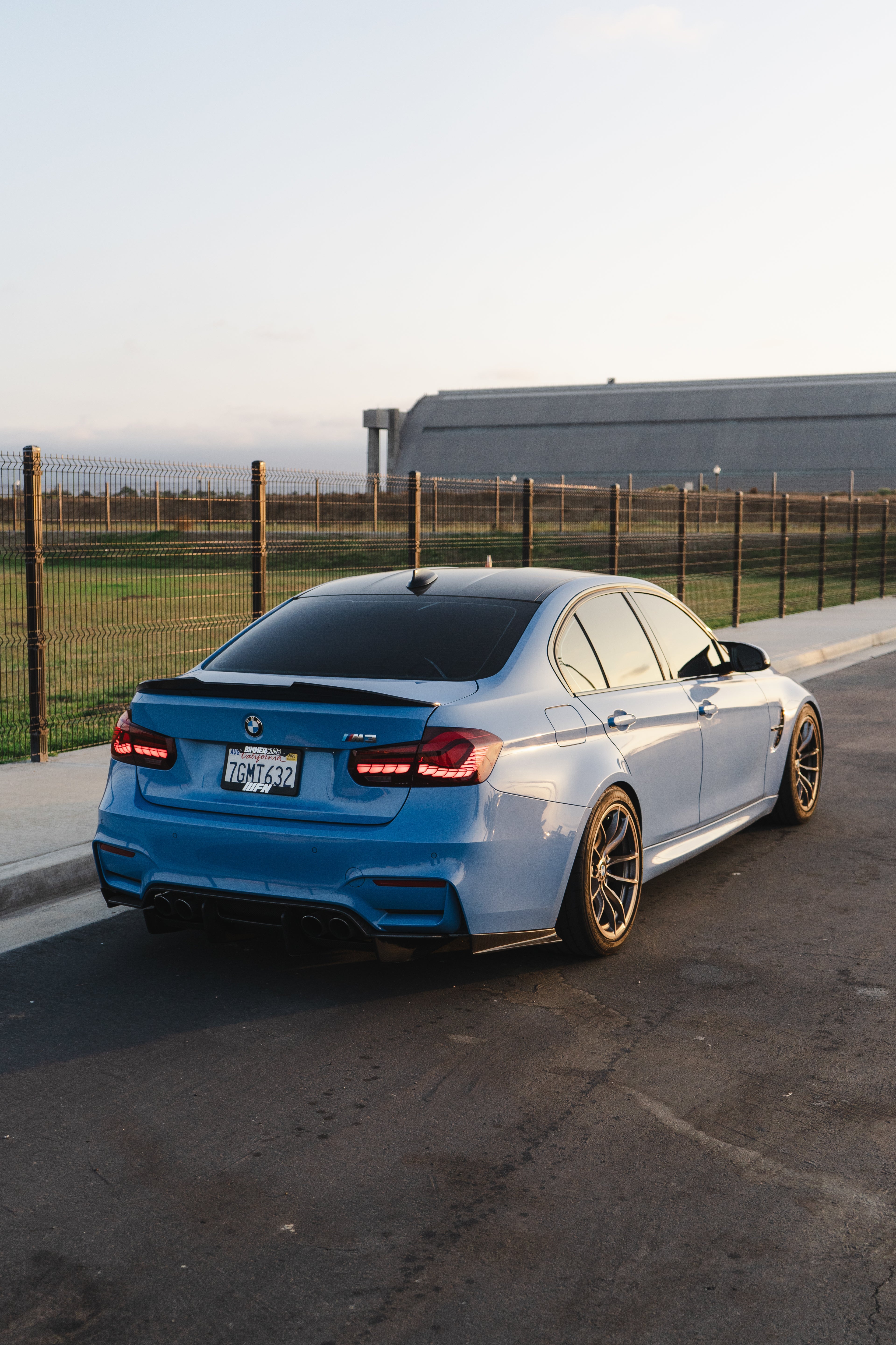 PSM Style High Kick Carbon Fiber Trunk Spoiler - BMW F80 M3 & F30 3 Series