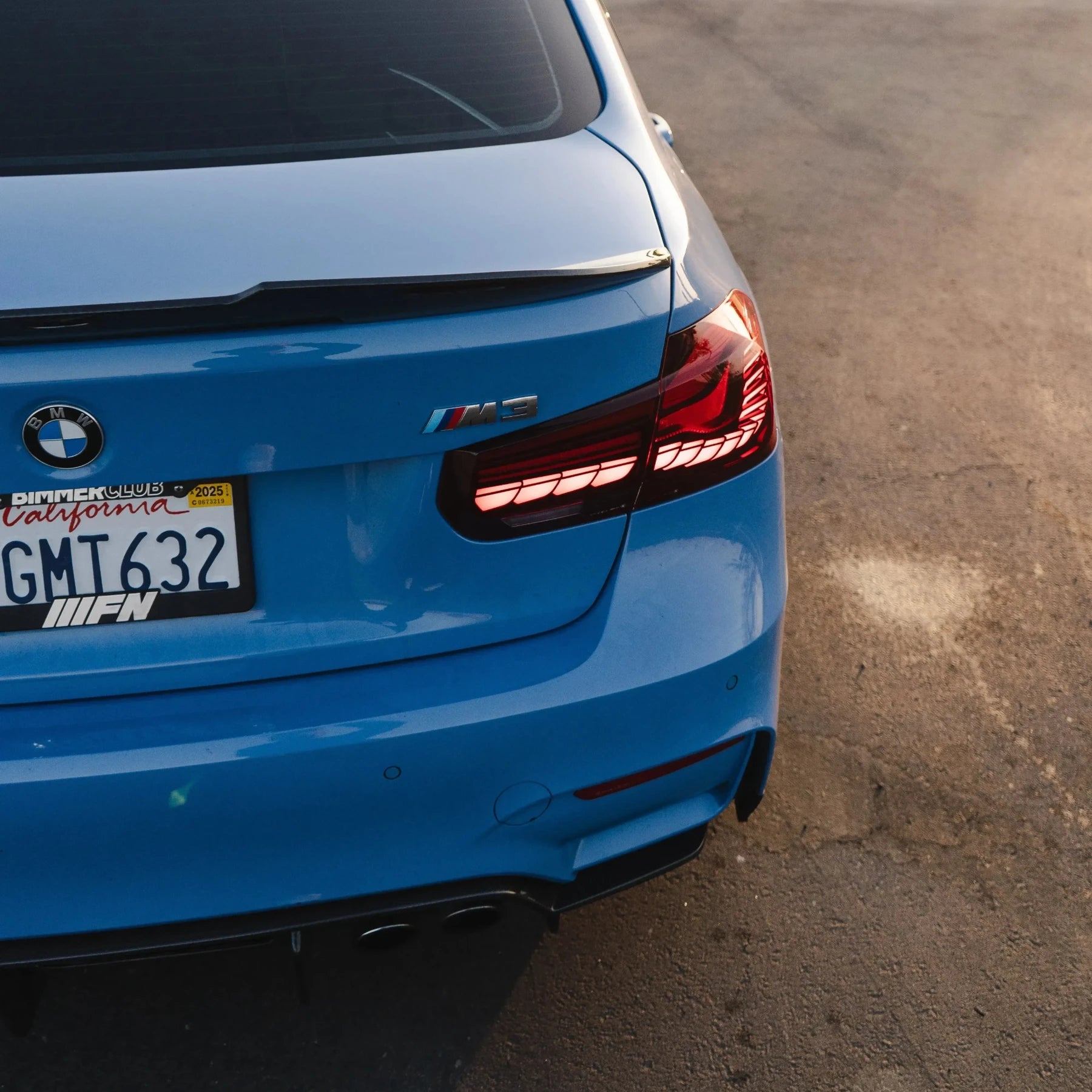 PSM Style High Kick Carbon Fiber Trunk Spoiler - BMW F80 M3 & F30 3 Series