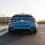 PSM Style High Kick Carbon Fiber Trunk Spoiler - BMW F80 M3 & F30 3 Series