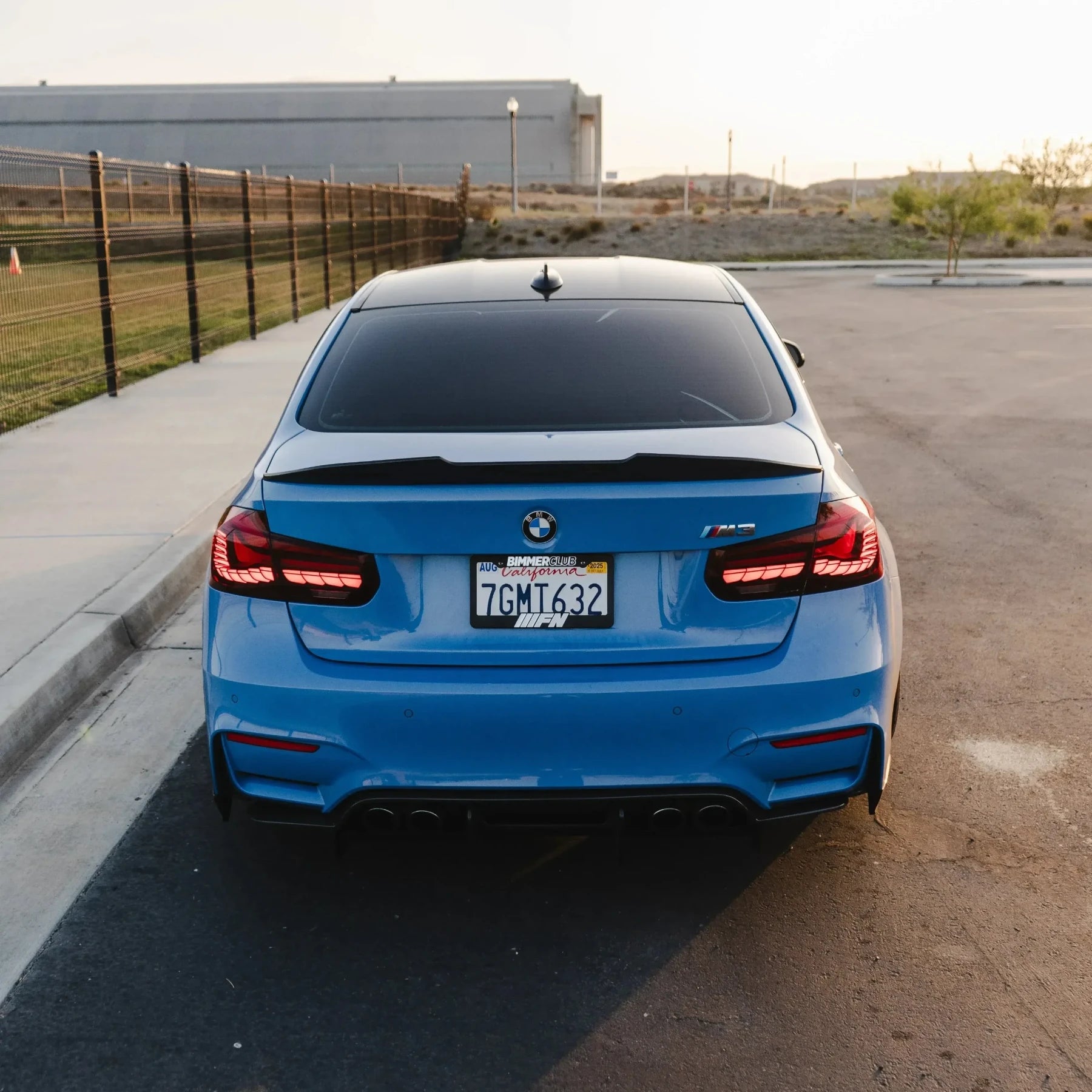 PSM Style High Kick Carbon Fiber Trunk Spoiler - BMW F80 M3 & F30 3 Series