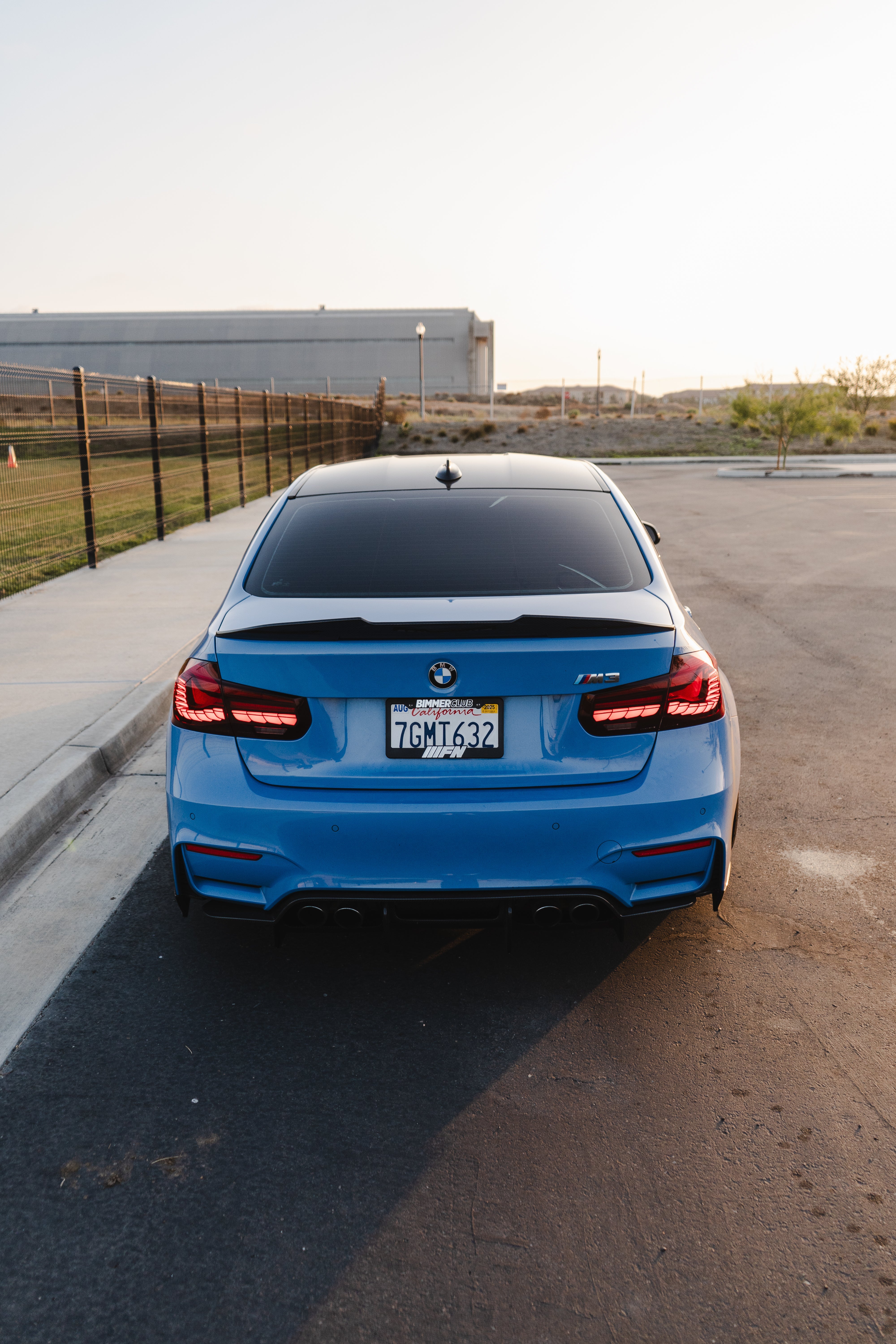 PSM Style High Kick Carbon Fiber Trunk Spoiler - BMW F80 M3 & F30 3 Series