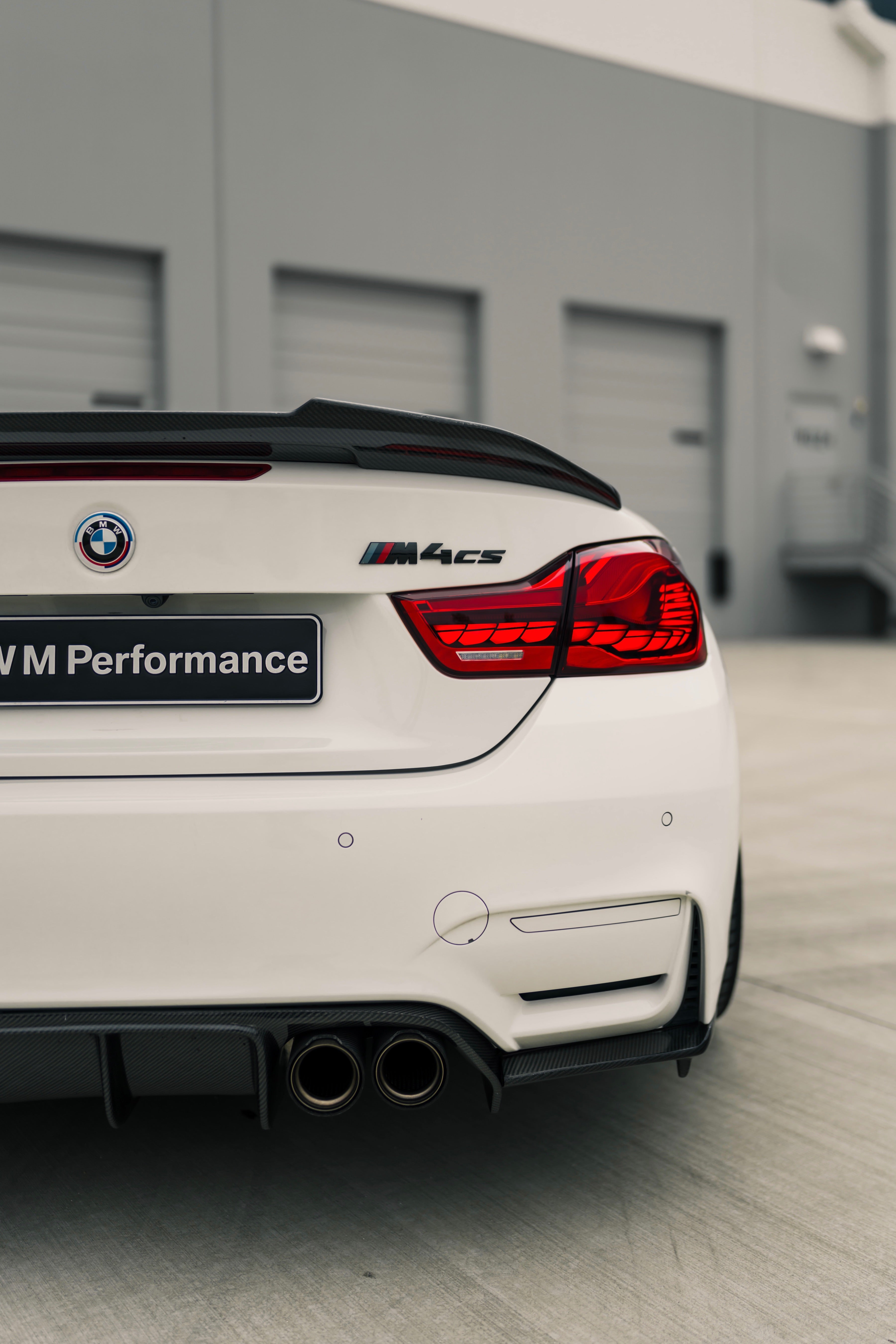 PSM Style High Kick Carbon Fiber Trunk Spoiler - BMW F82/F83 M4