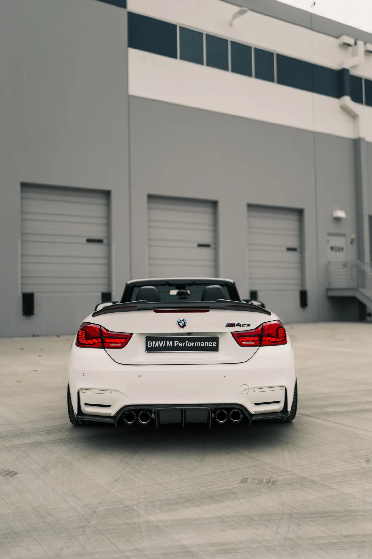 PSM Style High Kick Carbon Fiber Trunk Spoiler - BMW F82/F83 M4