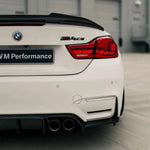 PSM Style High Kick Carbon Fiber Trunk Spoiler - BMW F82/F83 M4