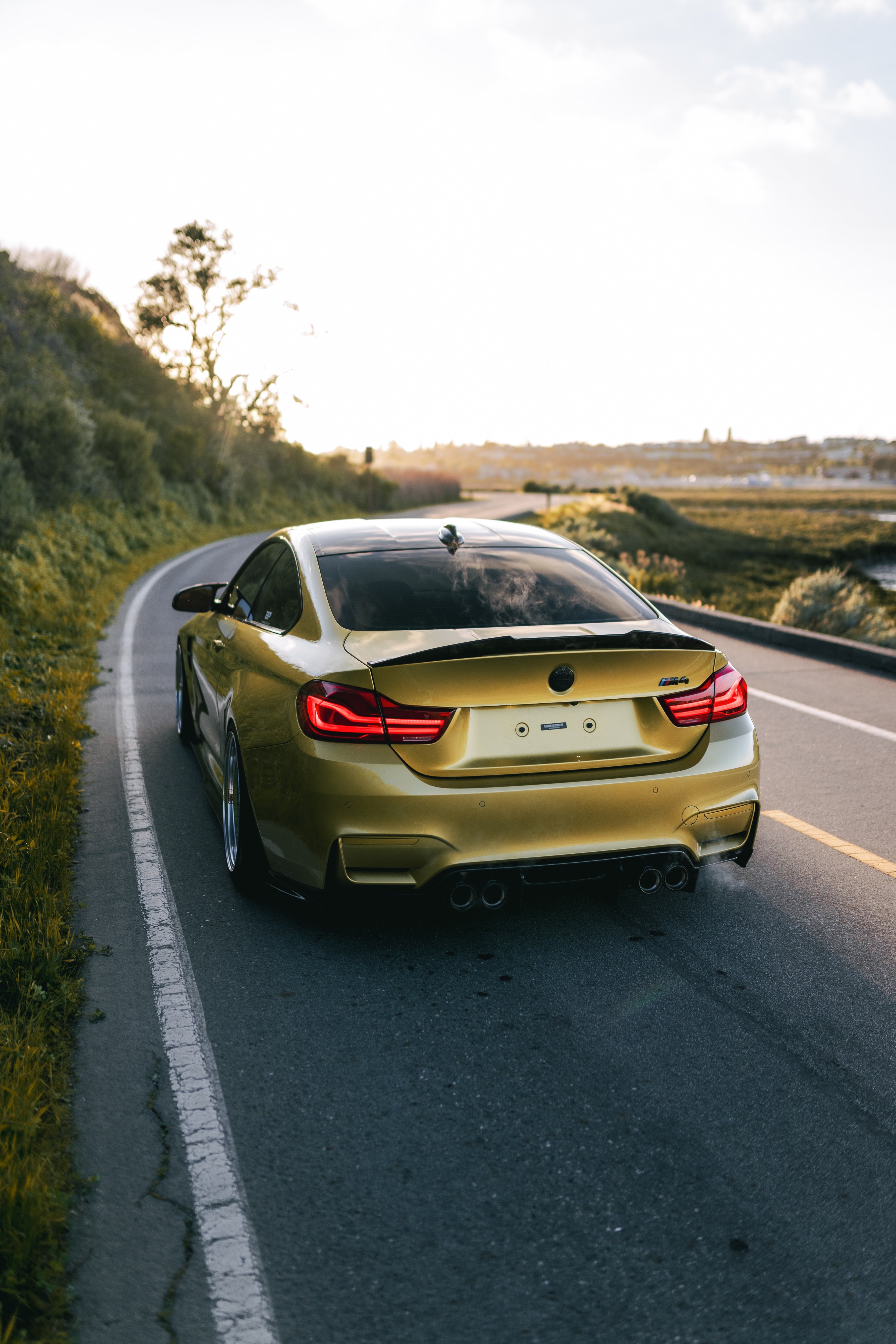 PSM Style High Kick Carbon Fiber Trunk Spoiler - BMW F82/F83 M4