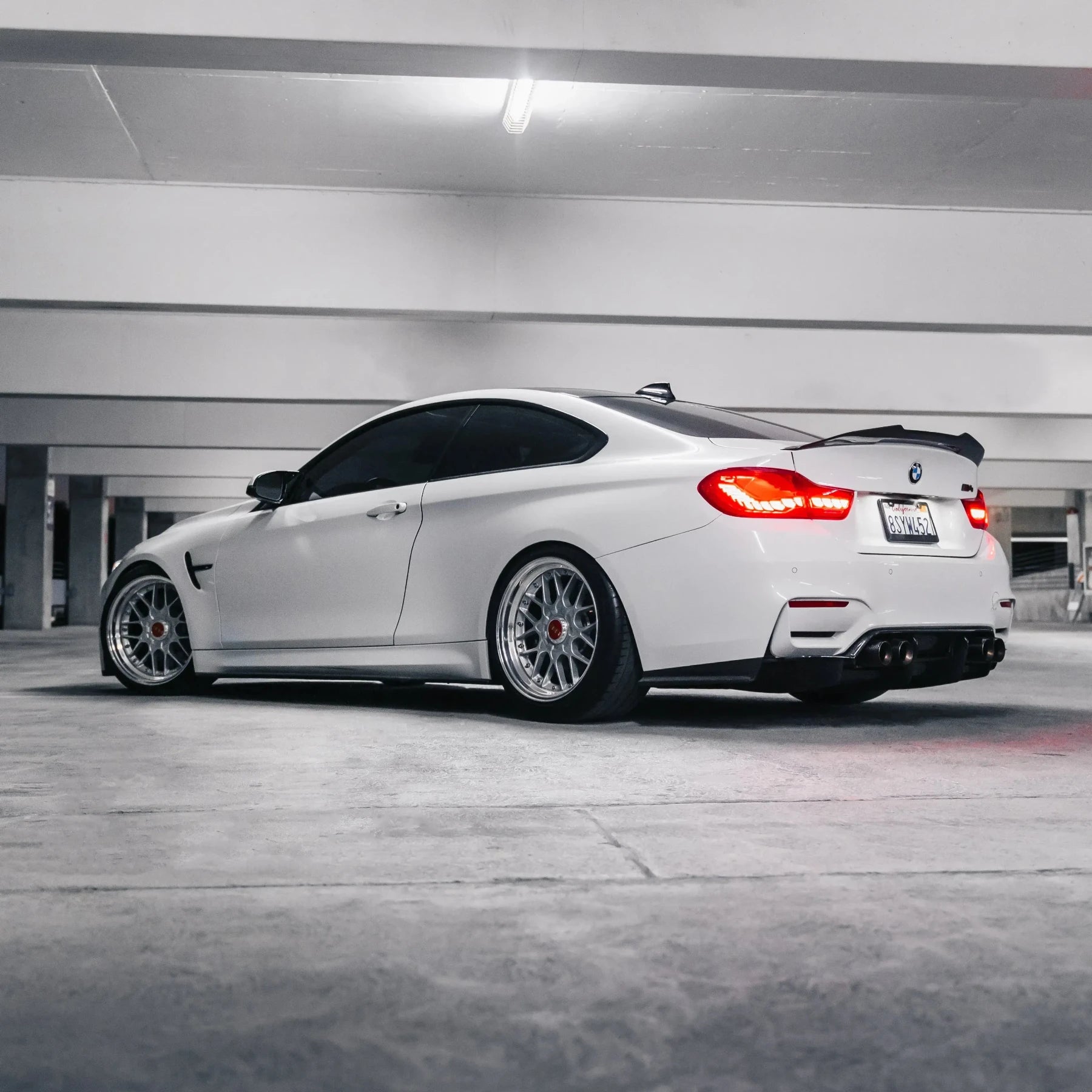 PSM Style High Kick Carbon Fiber Trunk Spoiler - BMW F82/F83 M4