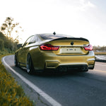 PSM Style High Kick Carbon Fiber Trunk Spoiler - BMW F82/F83 M4