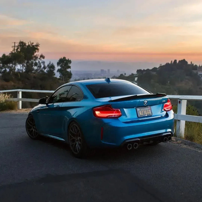 PSM Style Carbon Fiber Trunk Spoiler - BMW F87 M2 | F22 / F23 2 Series