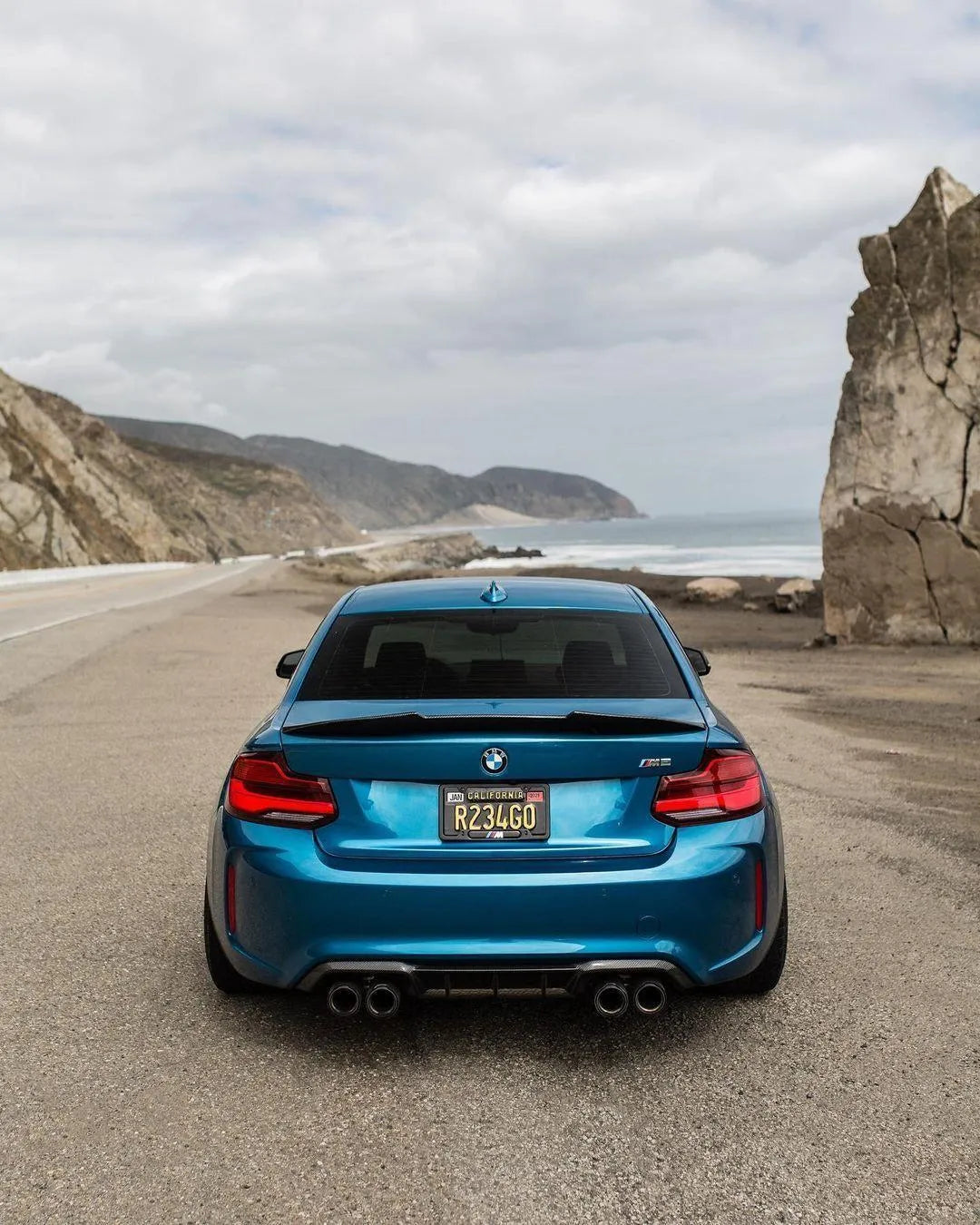 PSM Style Carbon Fiber Trunk Spoiler - BMW F87 M2 | F22 / F23 2 Series