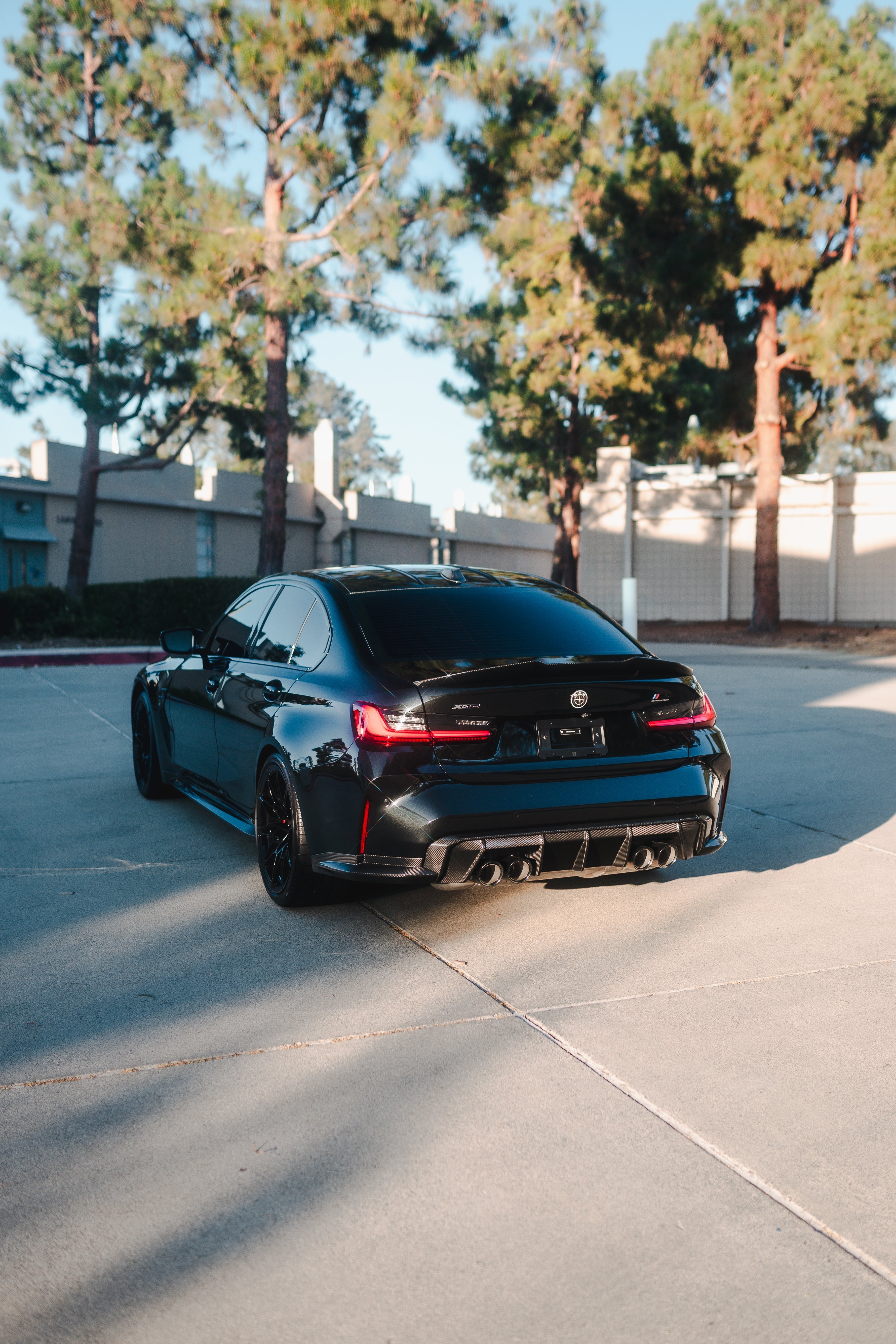 PSM Style High Kick Carbon Fiber Trunk Spoiler - BMW G80 M3 & G20 3 Series