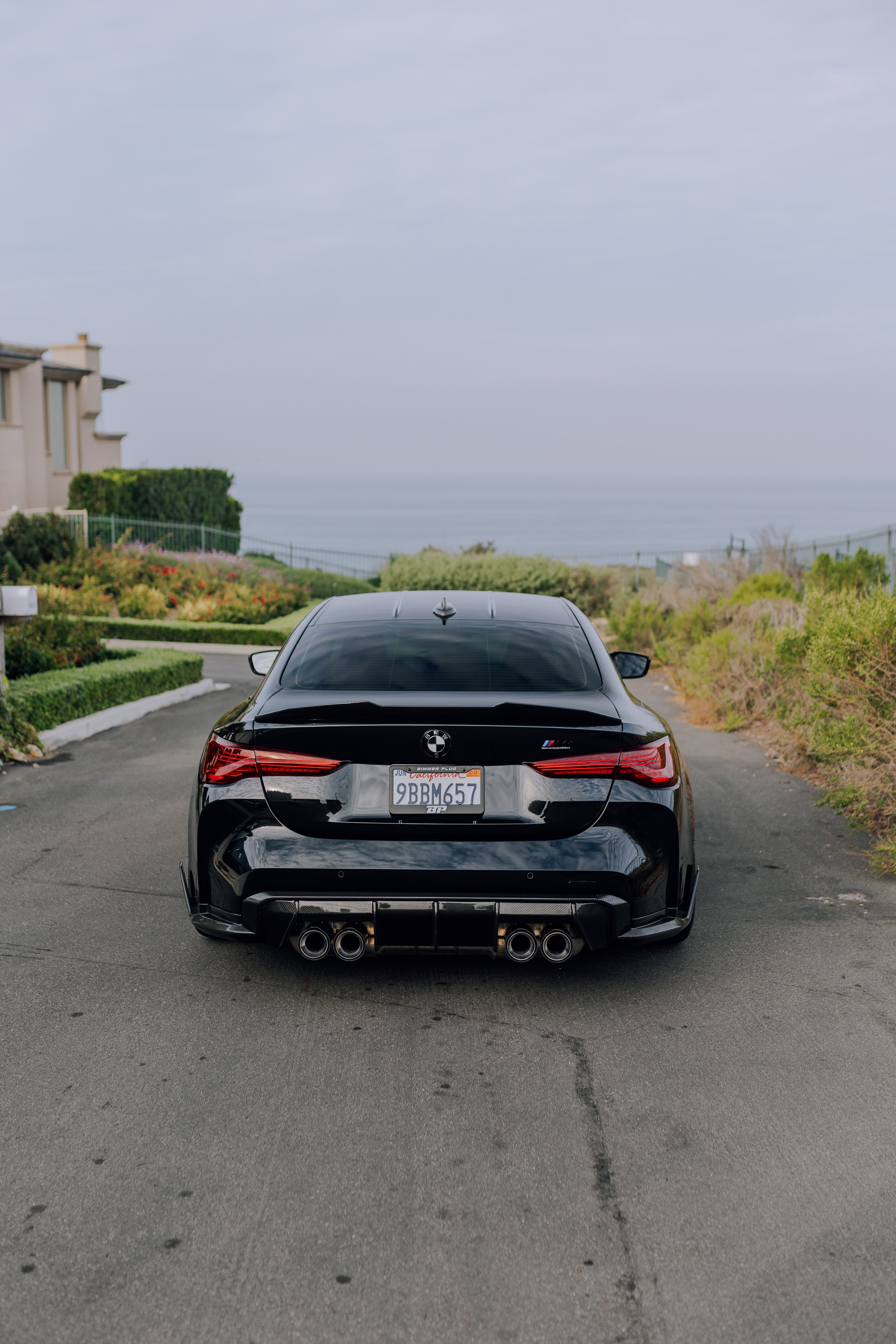 Psm Style High Kick Carbon Fiber Spoiler - Bmw G82 M4 & G22 4 Series