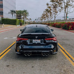 PSM Style High Kick Carbon Fiber Trunk Spoiler - BMW G82 M4 & G22 4 Series