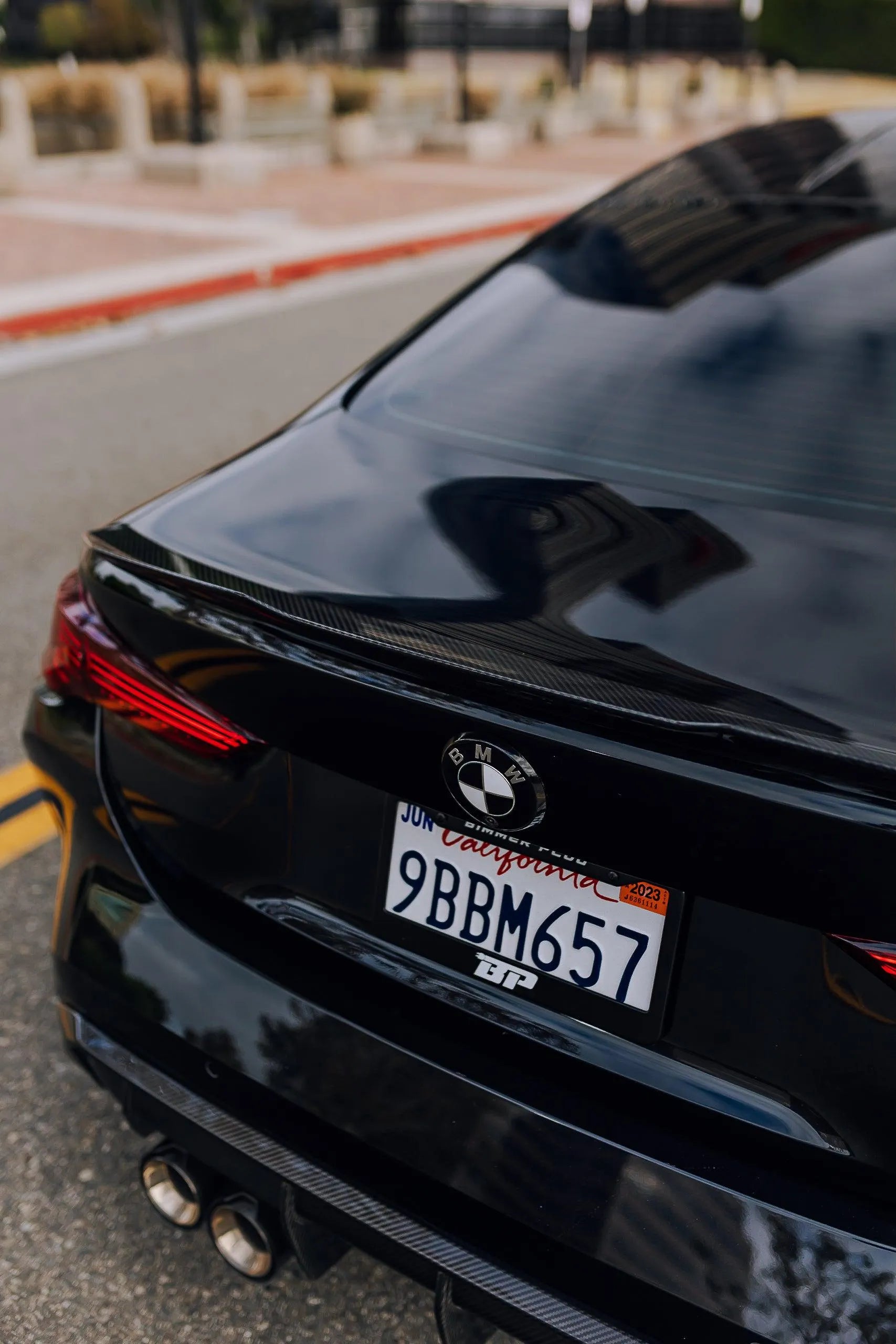 PSM Style High Kick Carbon Fiber Trunk Spoiler - BMW G82 M4 & G22 4 Series
