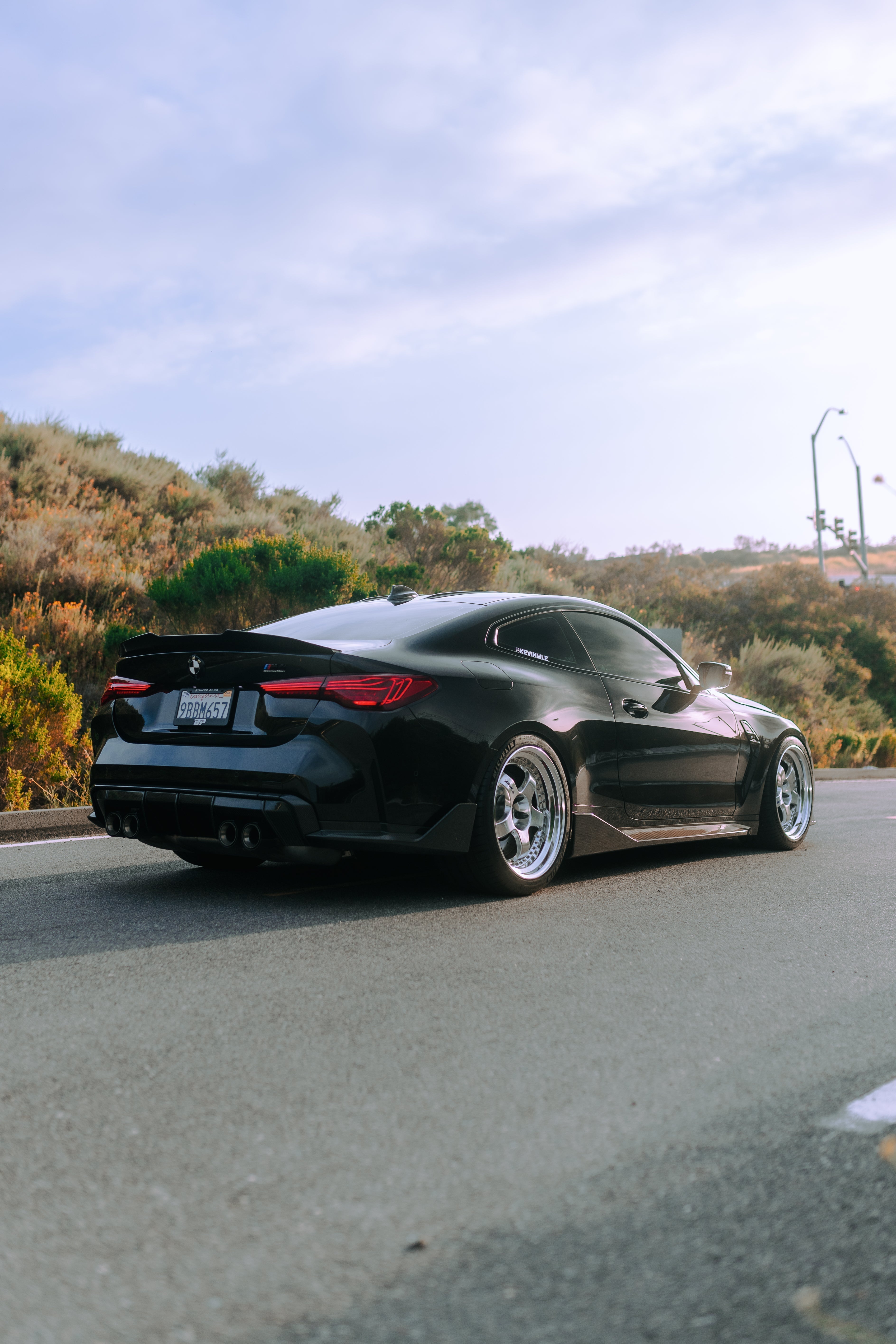 PSM Style High Kick Carbon Fiber Trunk Spoiler - BMW G82 M4 & G22 4 Series