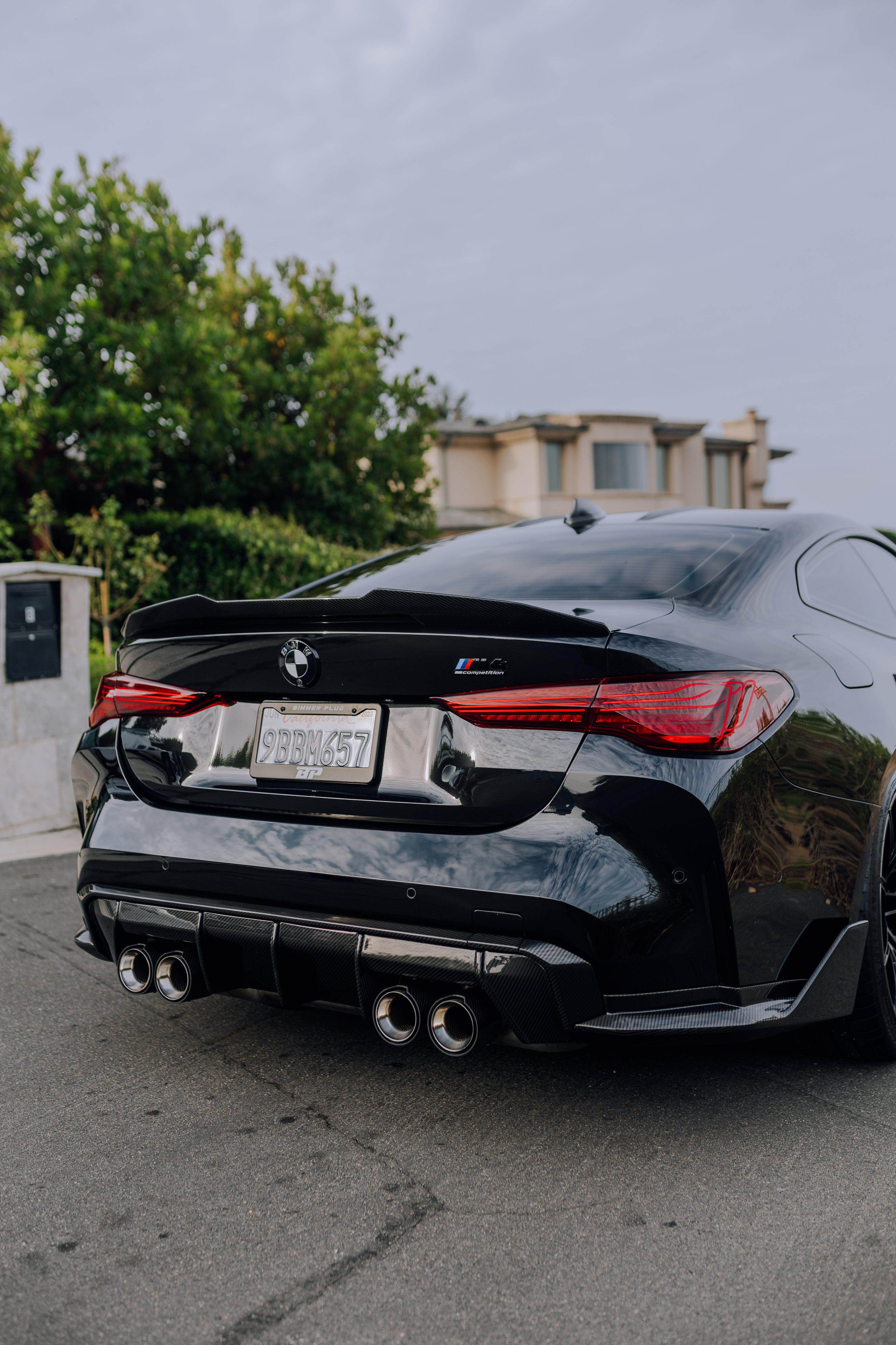 PSM Style High Kick Carbon Fiber Trunk Spoiler - BMW G82 M4 & G22 4 Series