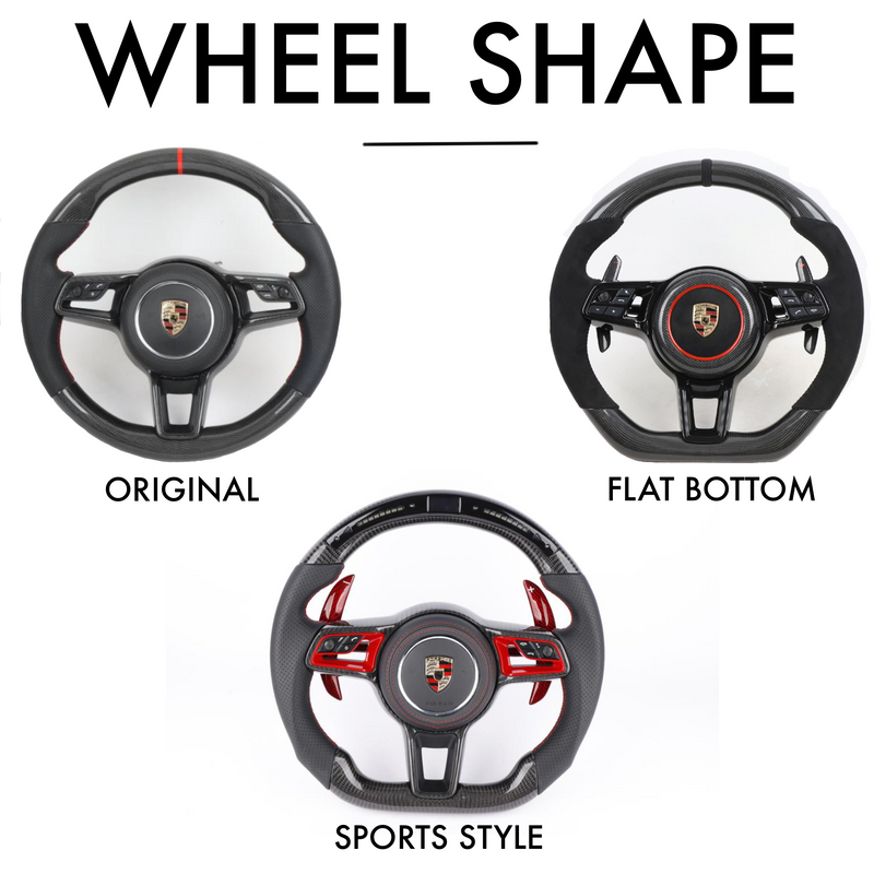 Porsche Cayenne Style - Full Custom Steering Wheel