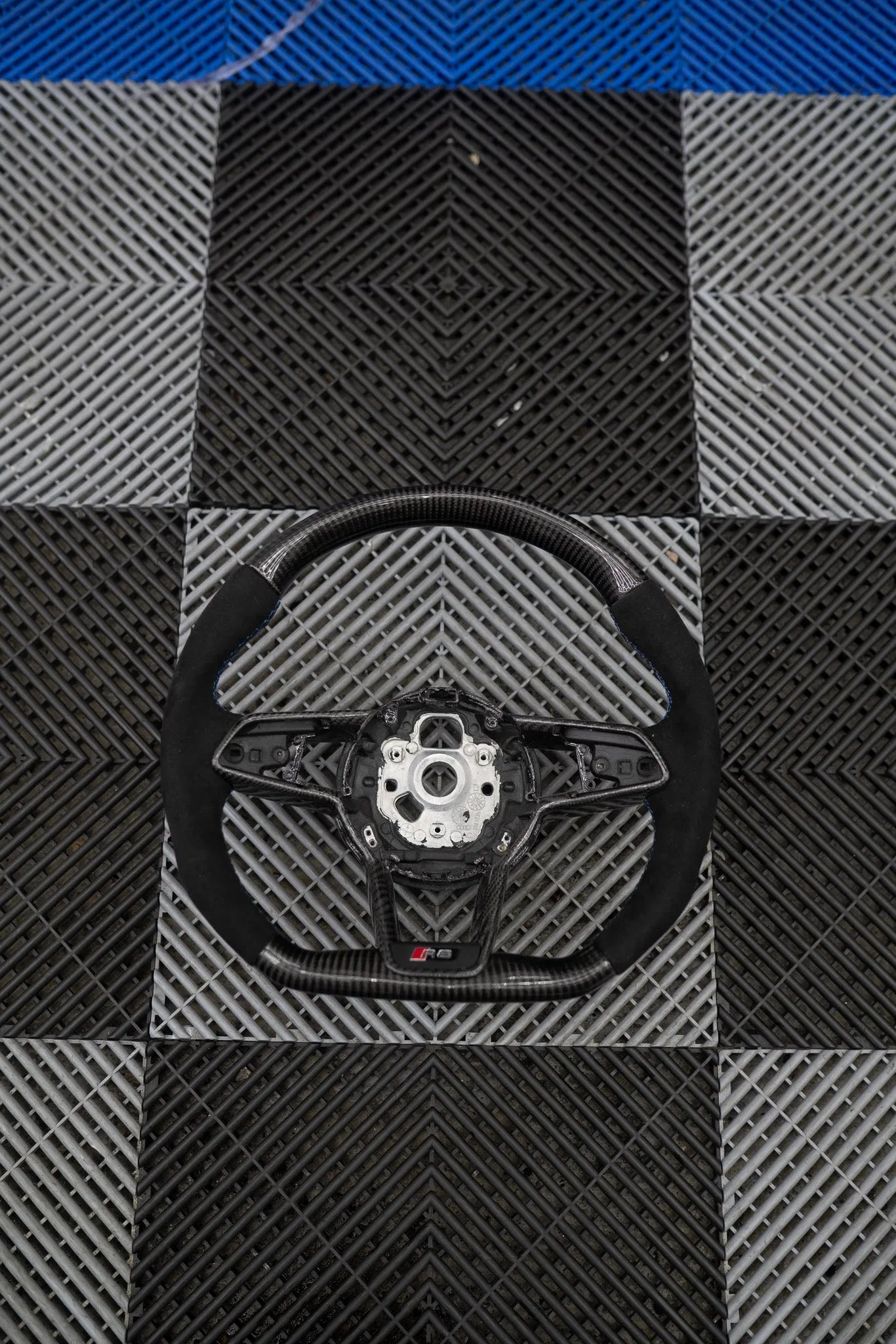 Pre-Configured Carbon Fiber Steering Wheel – Ready to Ship Today