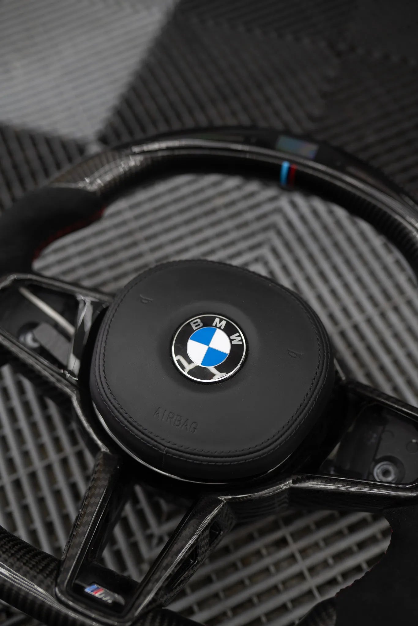 Pre-Configured Carbon Fiber Steering Wheel – Ready to Ship Today