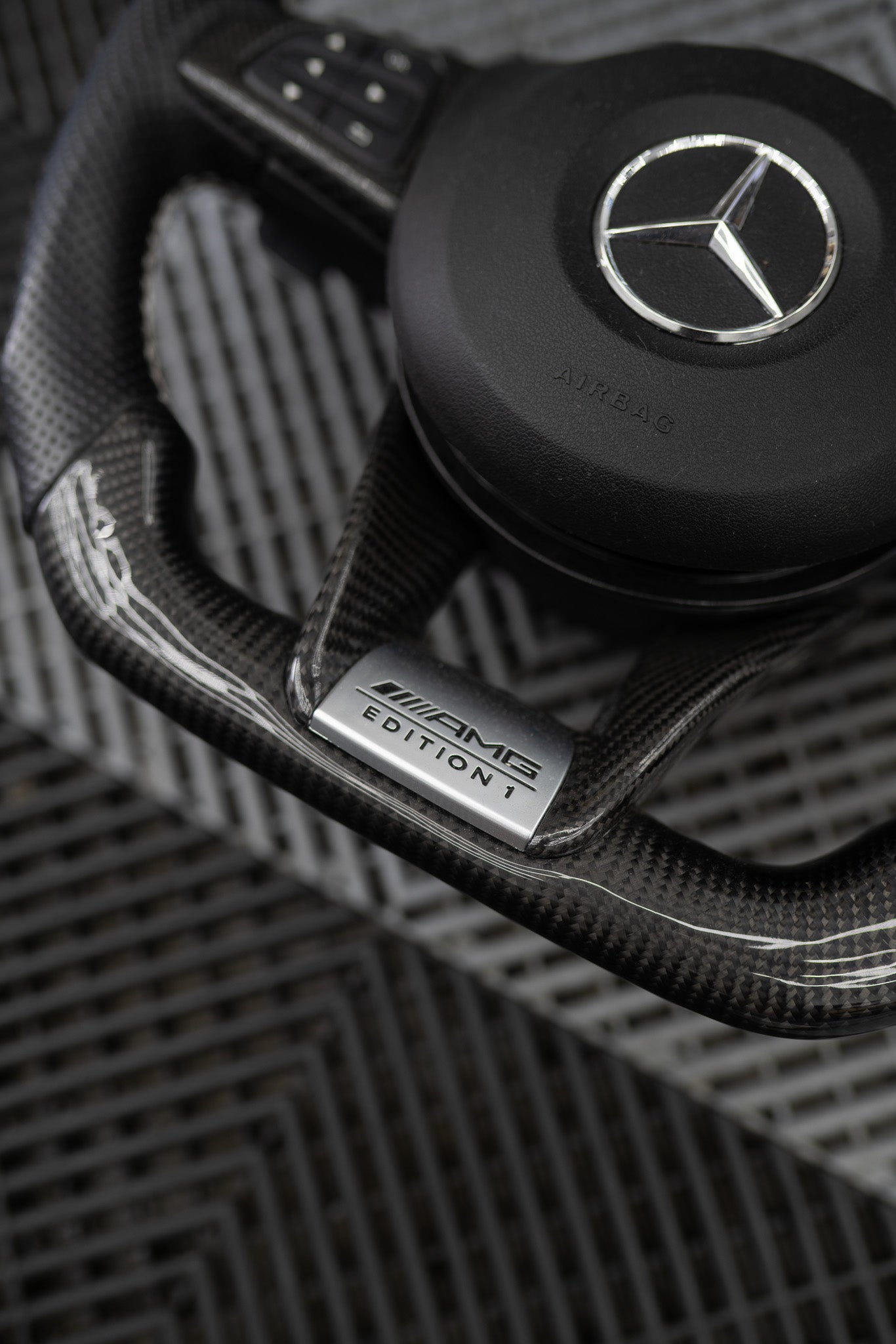 Pre-Configured Carbon Fiber Steering Wheel – Ready to Ship Today