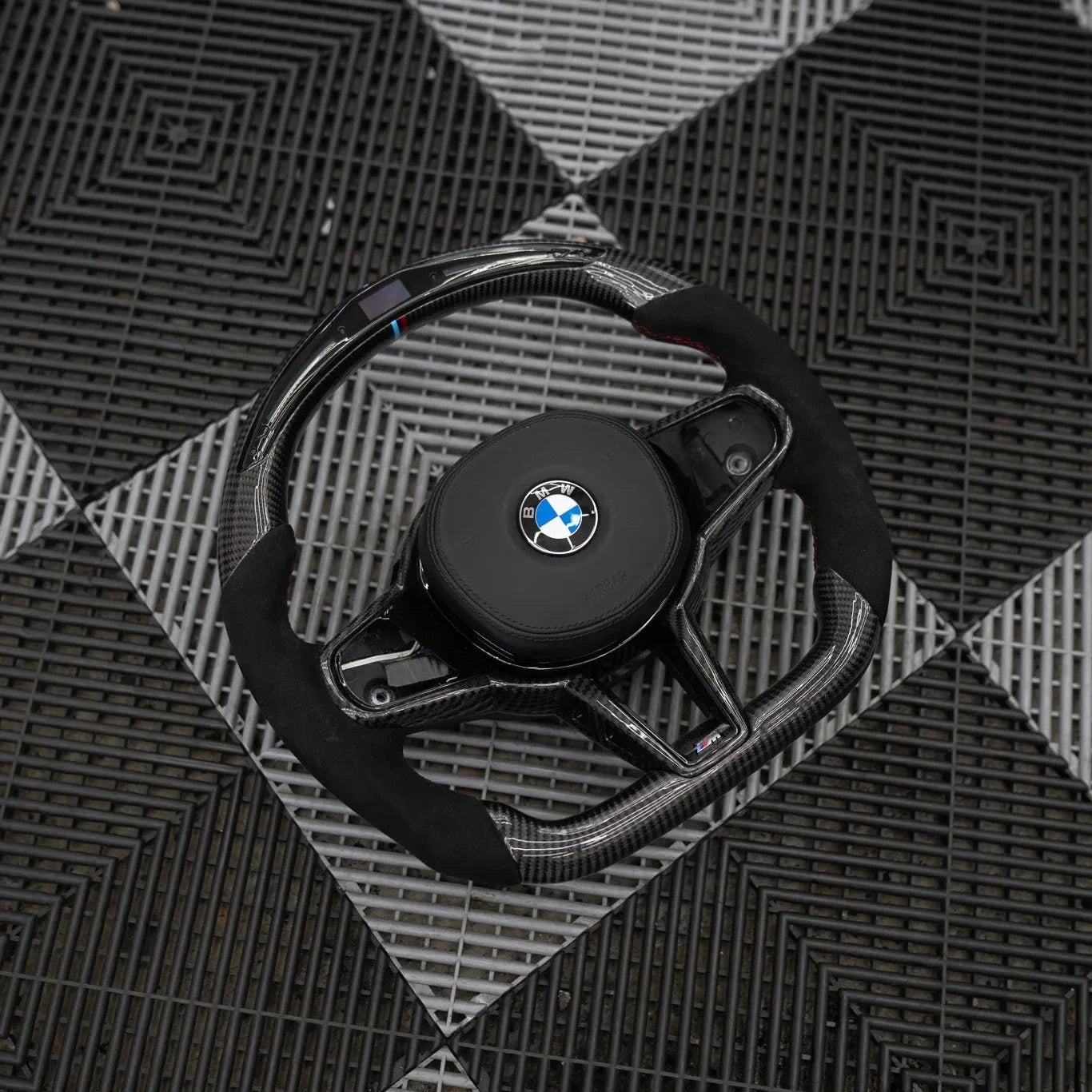Pre-Configured Carbon Fiber Steering Wheel – Ready to Ship Today