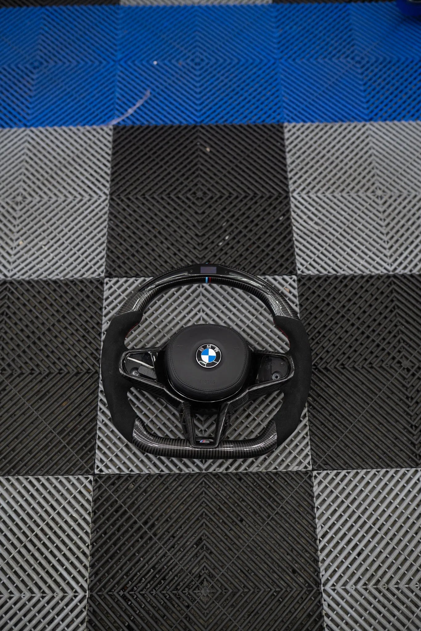 Pre-Configured Carbon Fiber Steering Wheel – Ready to Ship Today