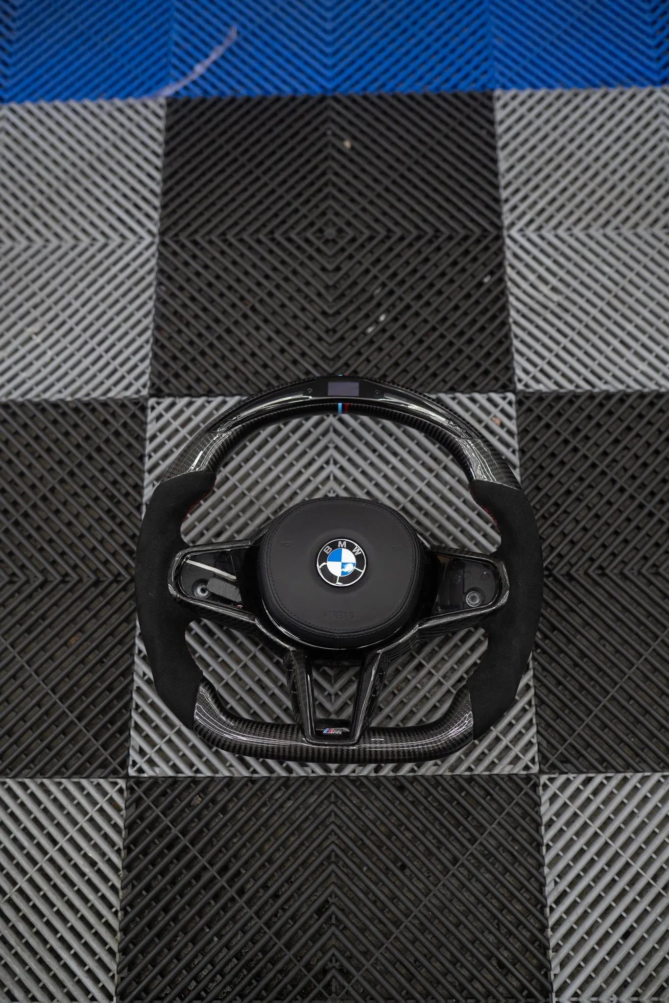 Pre-Configured Carbon Fiber Steering Wheel – Ready to Ship Today