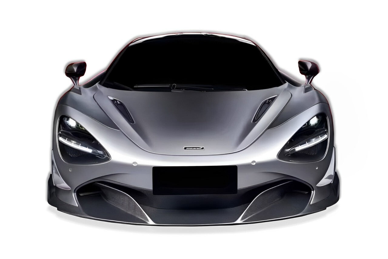 R Style Carbon Fiber Front Lip - McLaren 720S