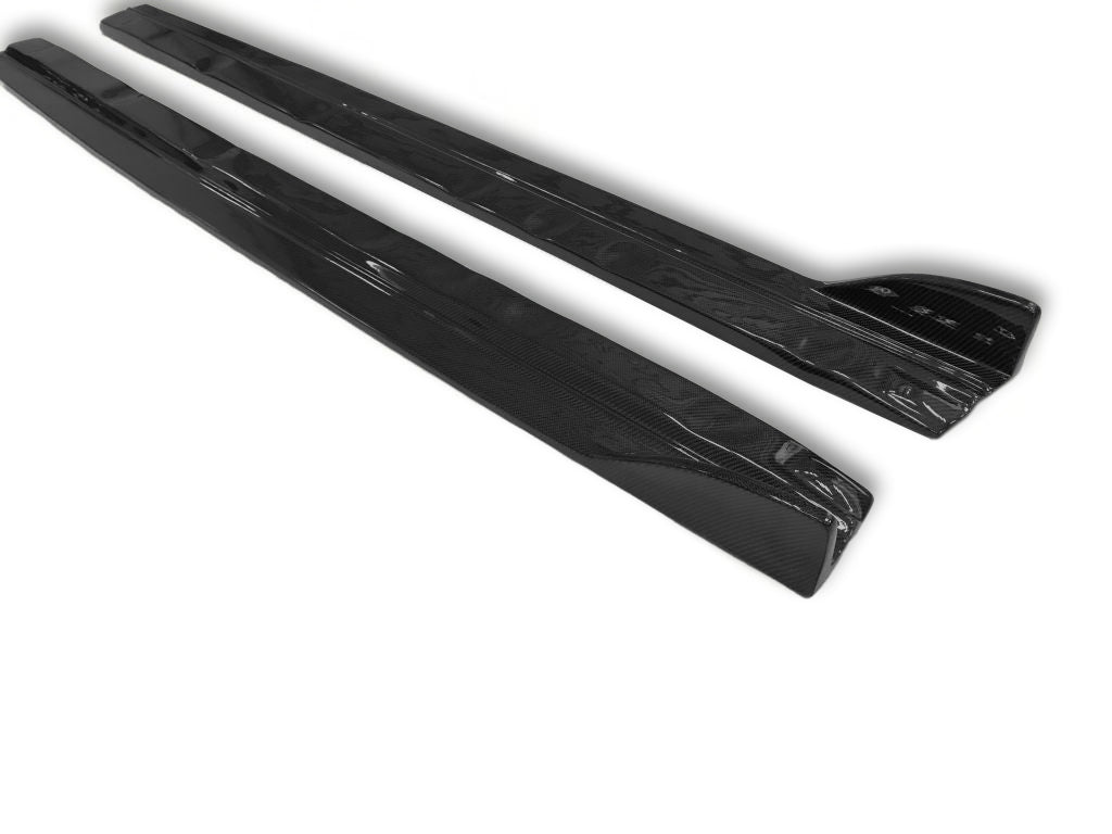 RS Style Carbon Fiber Side Skirts - Audi A3