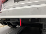 RS3 Style Gloss Black Rear Diffuser with Exhaust Tip - Audi S3 / A3