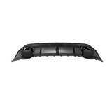 RS3 Style Gloss Black Rear Diffuser with Exhaust Tip - Audi S3 / A3