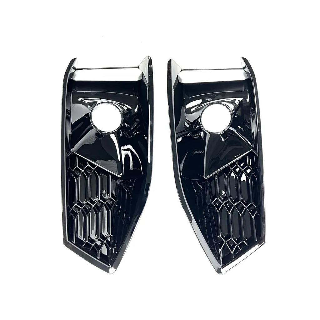 RS4 Style ABS Fog Lamp Covers - Audi RS4 / A4 B9