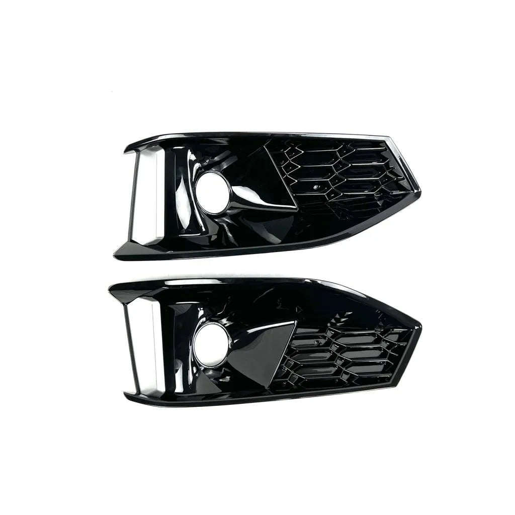 RS4 Style ABS Fog Lamp Covers - Audi RS4 / A4 B9