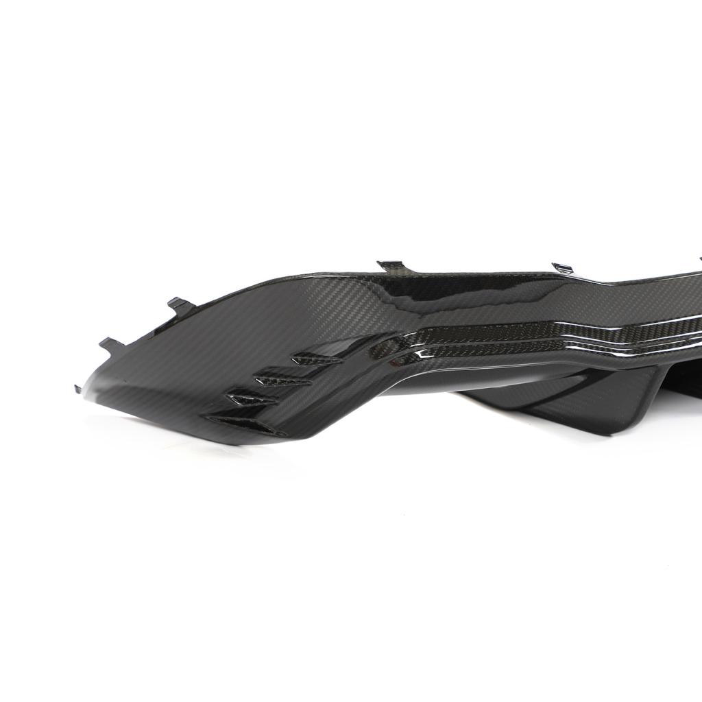 RS4 Style Carbon Fiber Rear Diffuser - Audi S4 / A4 B9 S Line