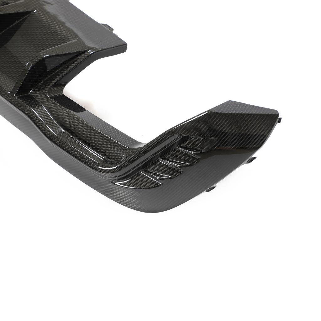 RS4 Style Carbon Fiber Rear Diffuser - Audi S4 / A4 B9 S Line