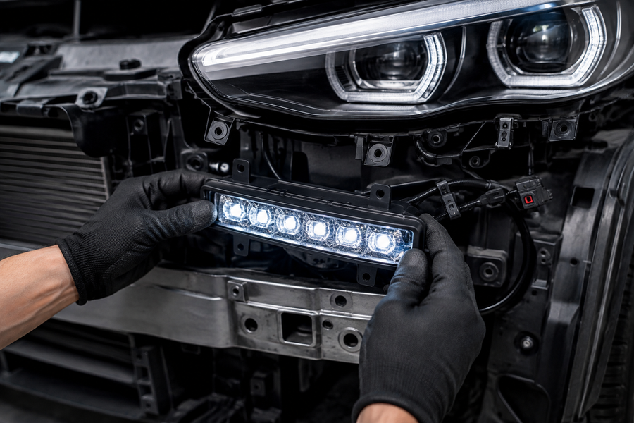 Reinstall the Headlight