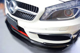 Revoz Style Carbon Fiber Front Lip - Mercedes Benz W176 A45 AMG A-Class