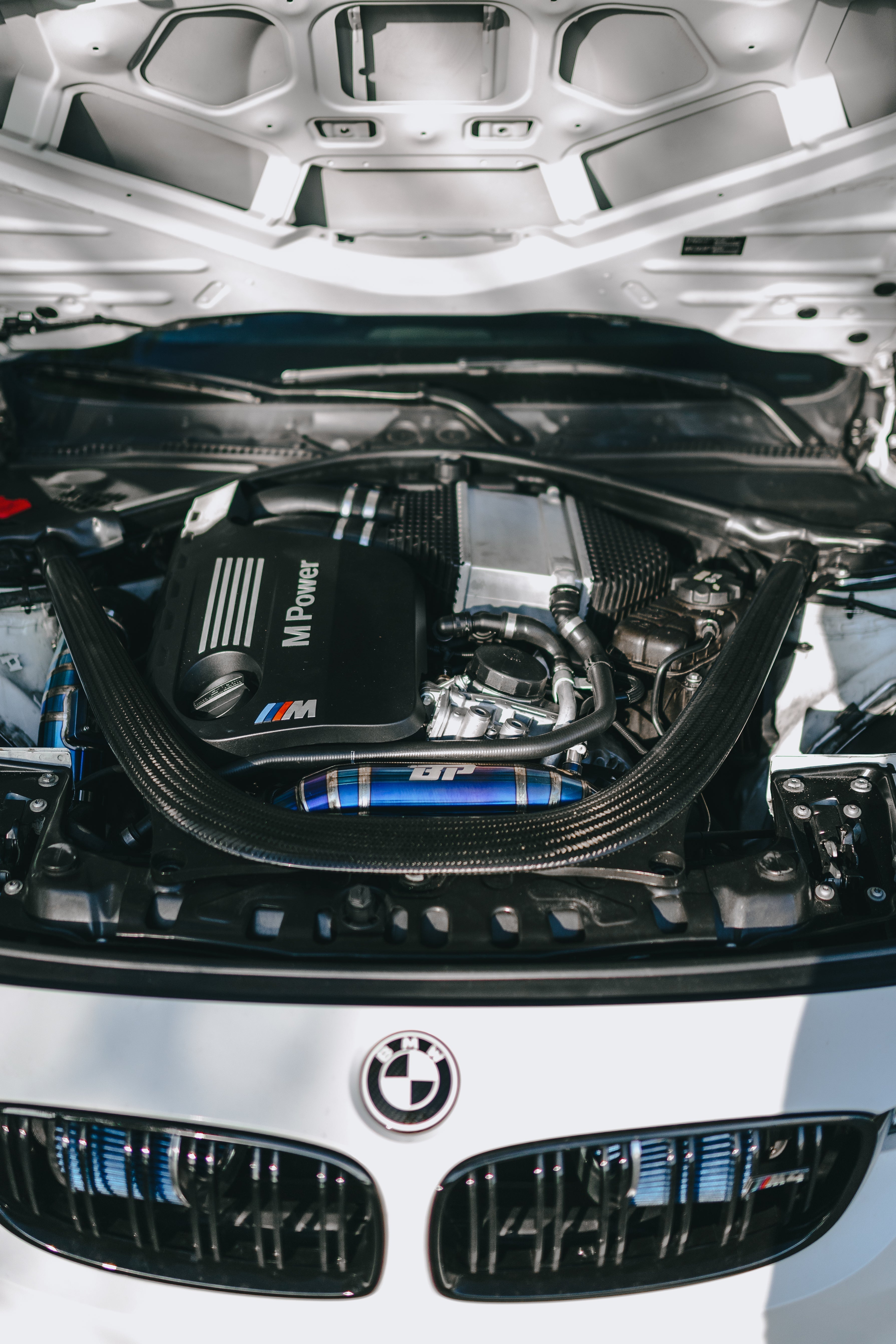 S55 Engine Front Mount Air Intake Kit - BMW F80 M3, F82/F83 M4, & F87 M2C
