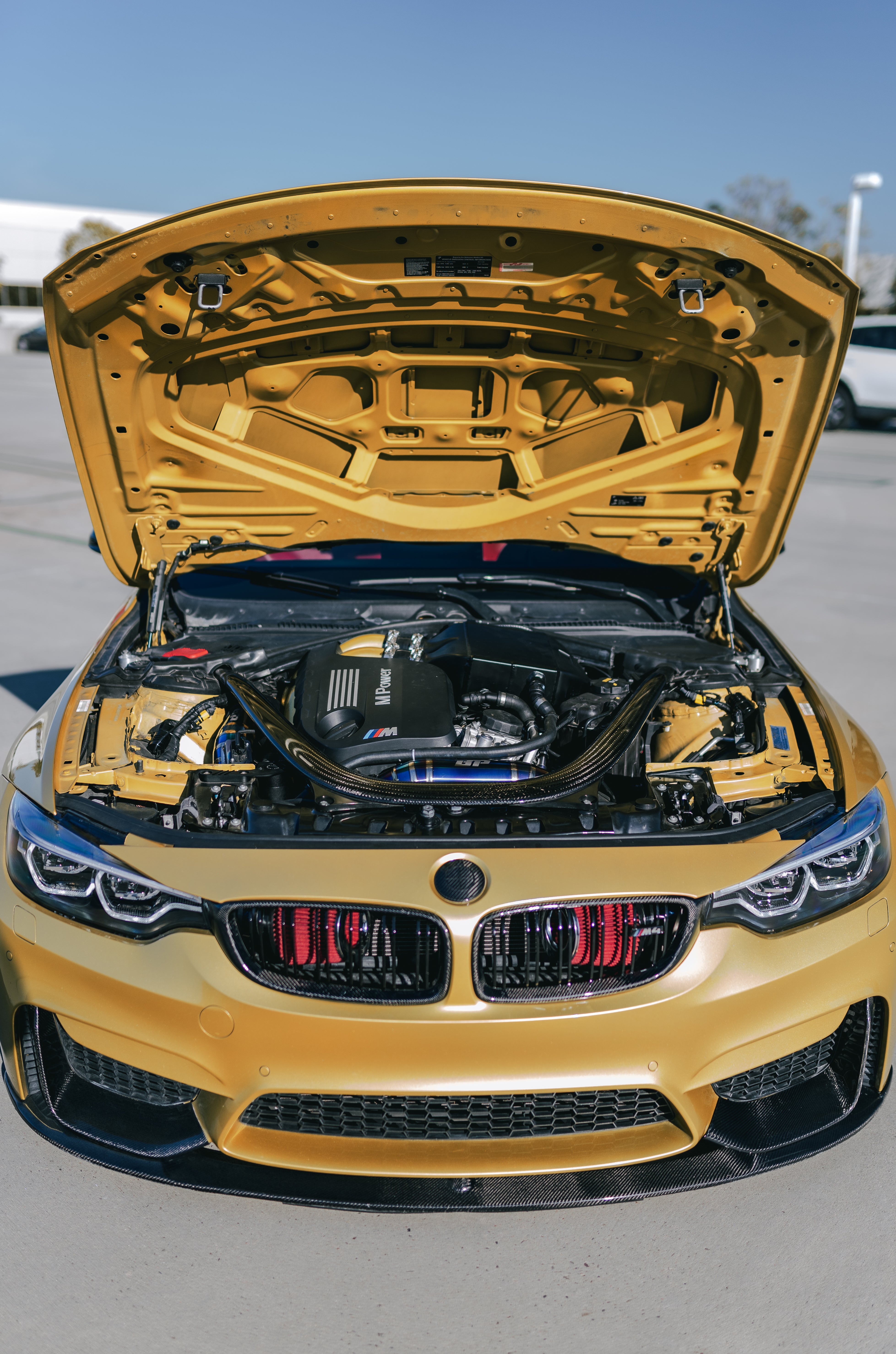 S55 Engine Front Mount Air Intake Kit - BMW F80 M3, F82/F83 M4, & F87 M2C