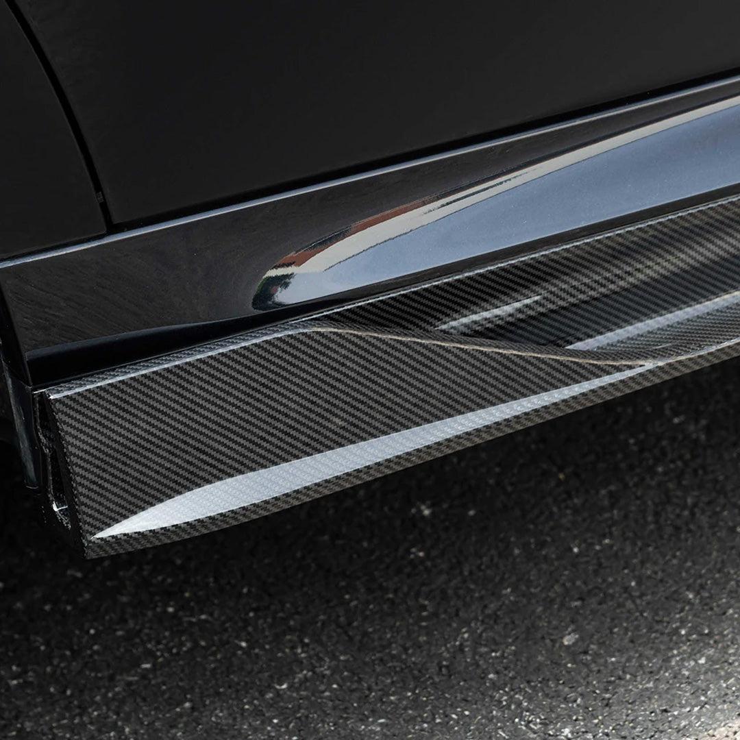SQ Style Carbon Fiber Side Skirt - BMW G06 X6 LCI