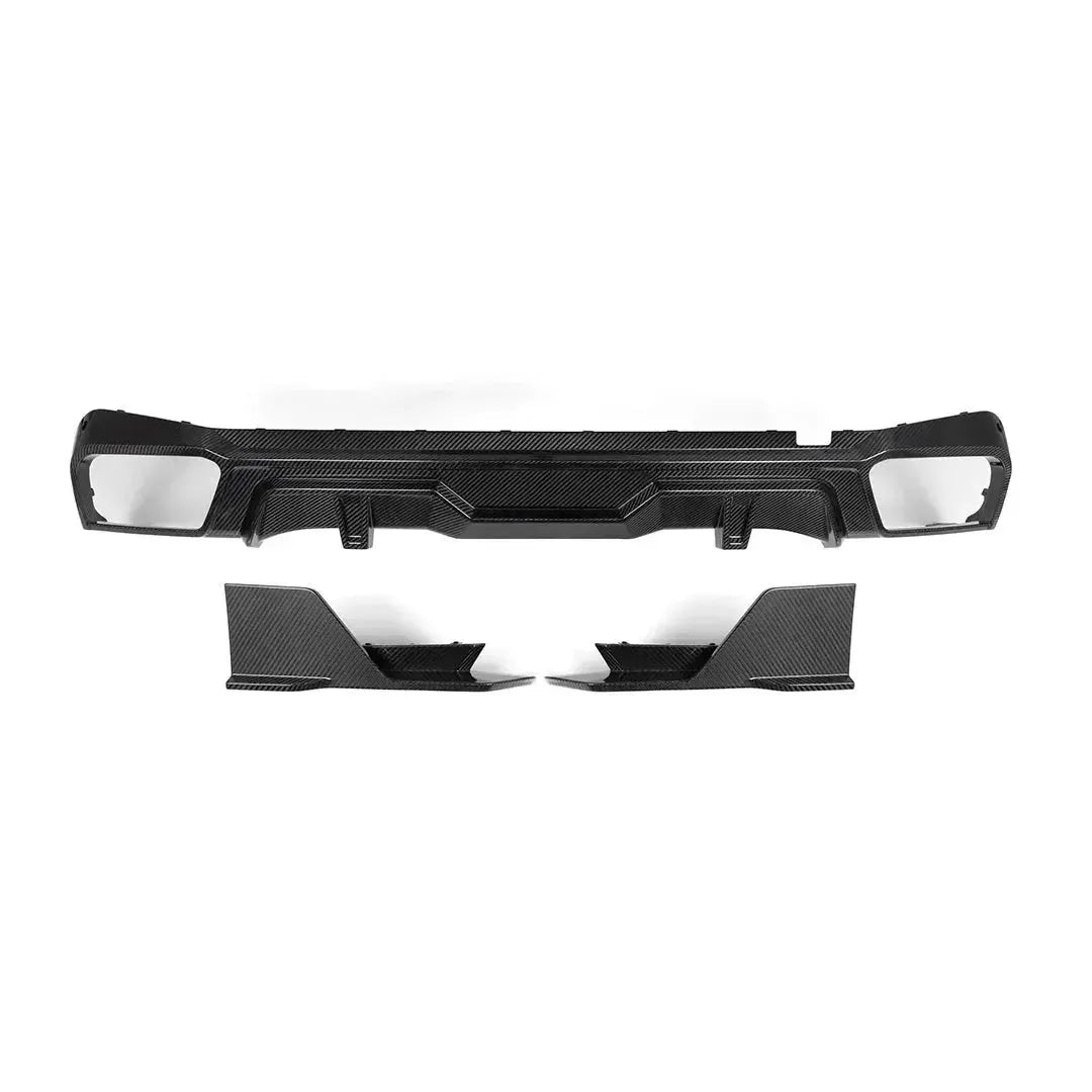 SQ Style Carbon Fiber Rear Diffuser - BMW G05 X5