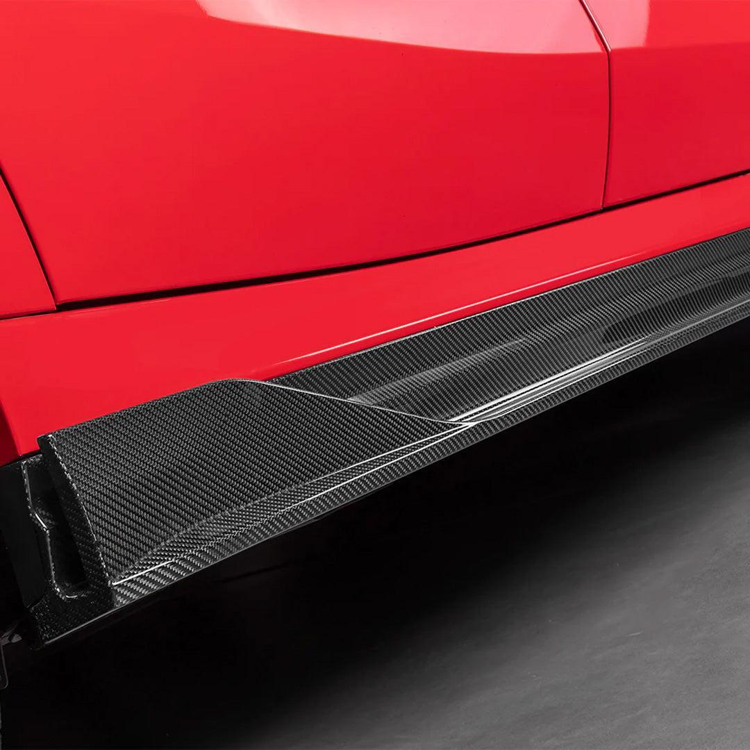 SQ Style Carbon Fiber Side Skirt - BMW G06 X6 LCI