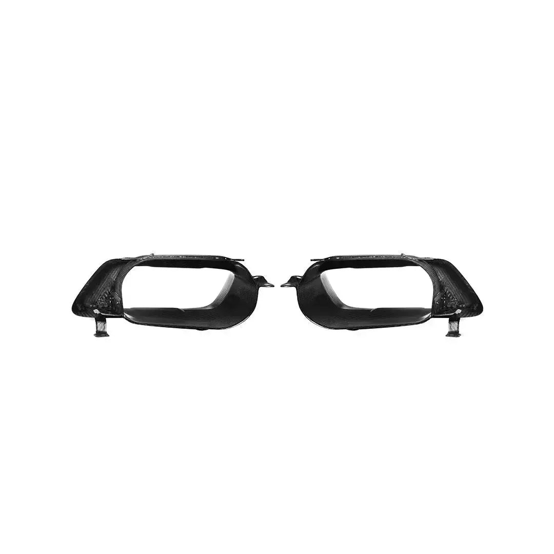 SQ Style Carbon Fiber Exhaust Tips - BMW G05 X5