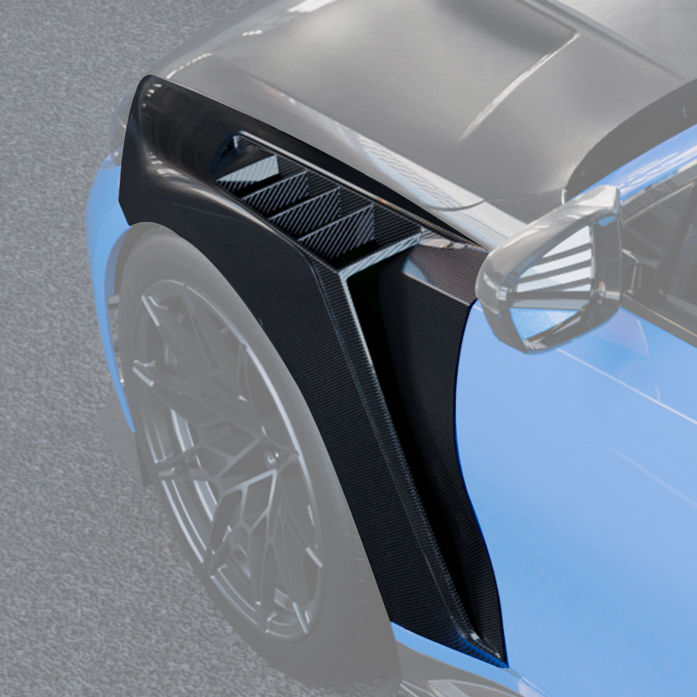 SQ Style Carbon Fiber Front Fenders - BMW G80 M3 & G82/G83 M4