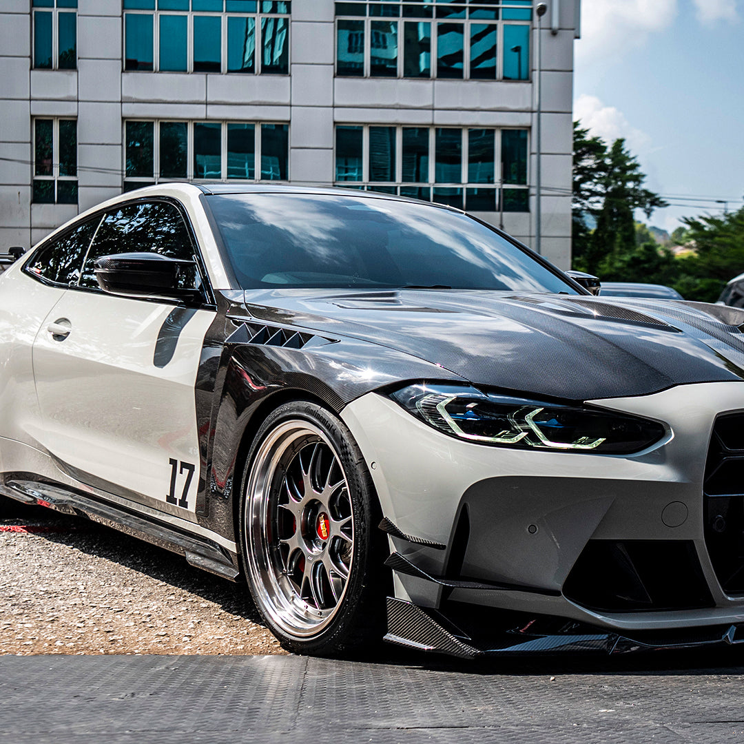SQ Style Carbon Fiber Front Fenders - BMW G80 M3 & G82/G83 M4