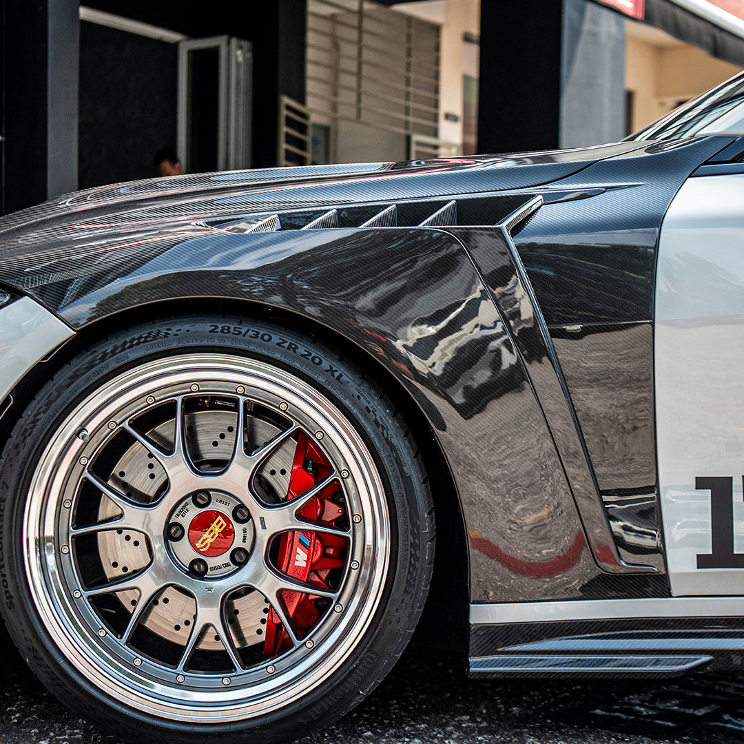 SQ Style Carbon Fiber Front Fenders - BMW G80 M3 & G82/G83 M4