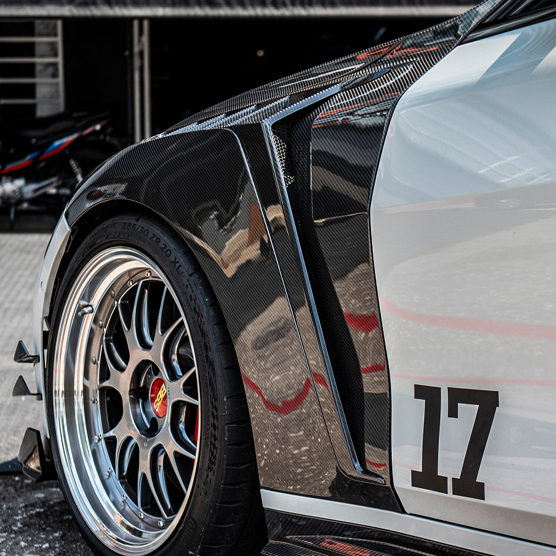 SQ Style Carbon Fiber Front Fenders - BMW G80 M3 & G82/G83 M4