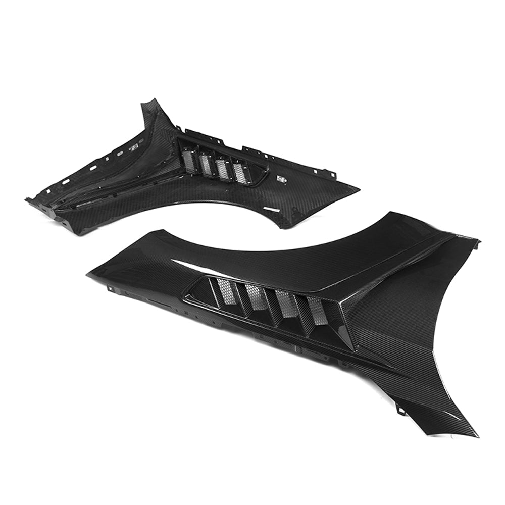 SQ Style Carbon Fiber Front Fenders - BMW G80 M3 & G82/G83 M4
