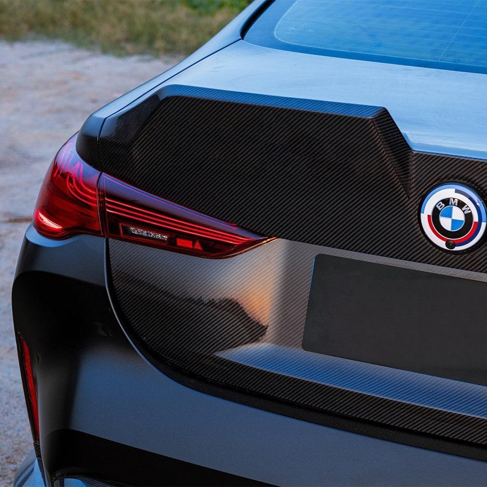 SQ Style Carbon Fiber Rear Trunk - BMW G20 3 Series & G80 M3 & G22 4 Series & G82 M4